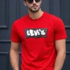 Levis Mash half sleeve -Red