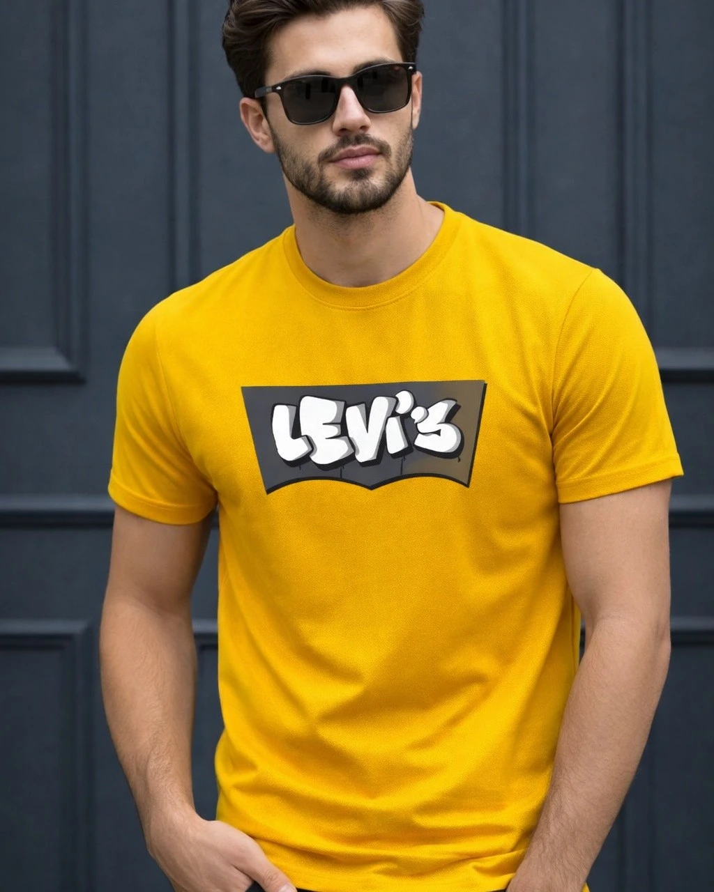Levis Mash half sleeve -yellow