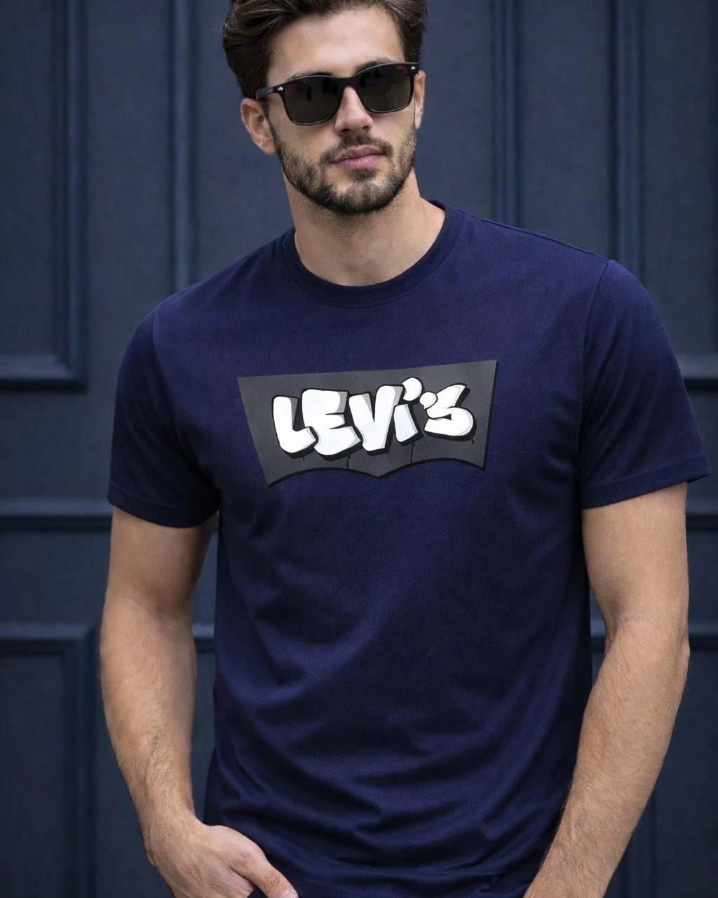 Levis Mash half sleeve -Navy